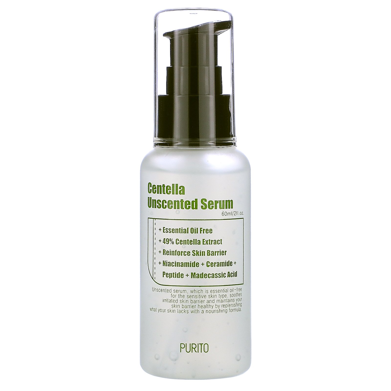 purito centella unscented serum pantip