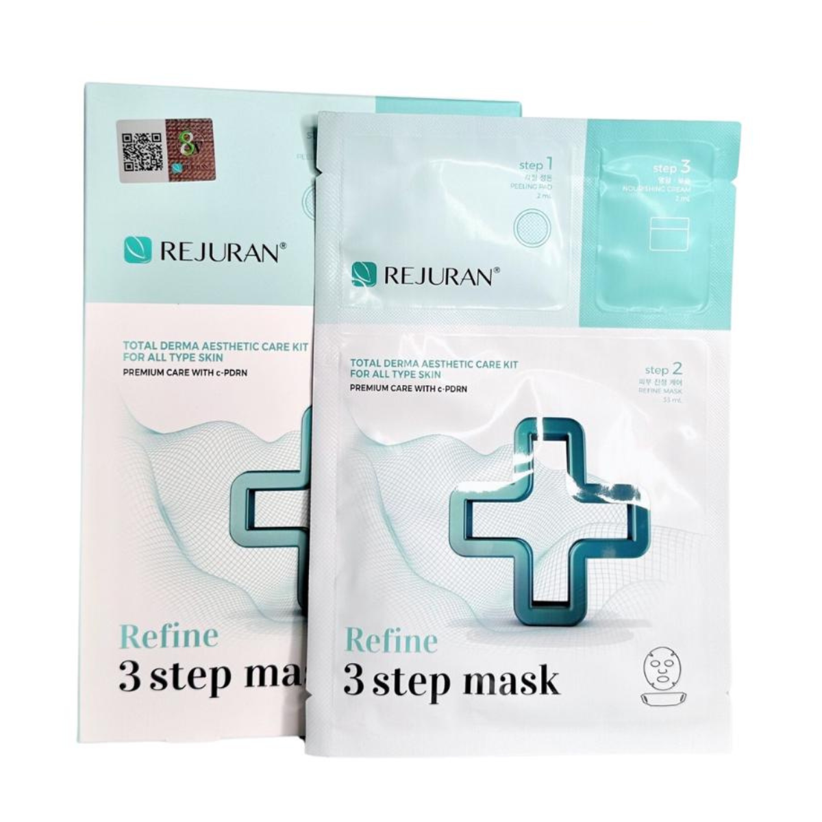 REJURAN Refine 3 Step Mask (แบบแผ่น)