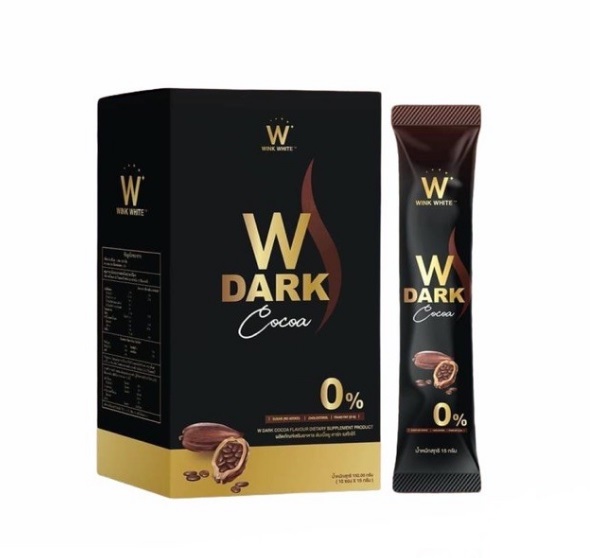 Wink White W Dark 10ซอง#Cocoa