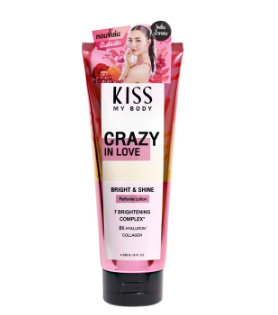 KISS MY BODY  โลชั่น Bright & Shine Perfume Body Lotion (ขนาด 226 g )