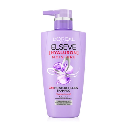 ลอลิอัล แชมพูELSEVE 410ml.#ม่วง HYALURON