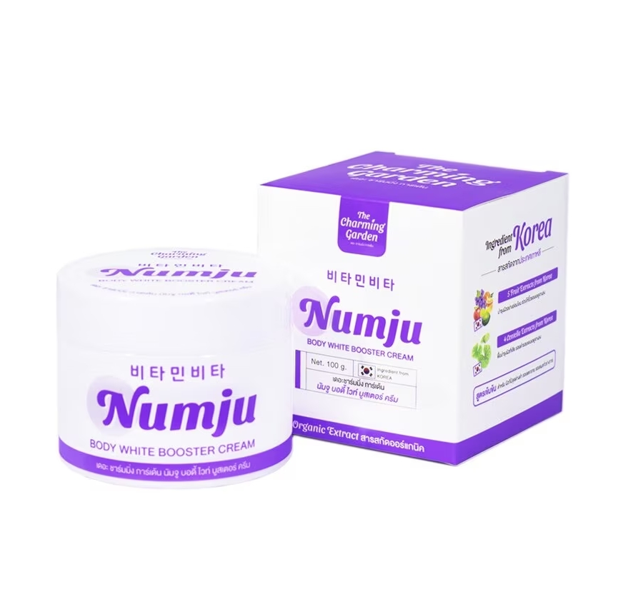 Numju Body White Booster Cream 100g.