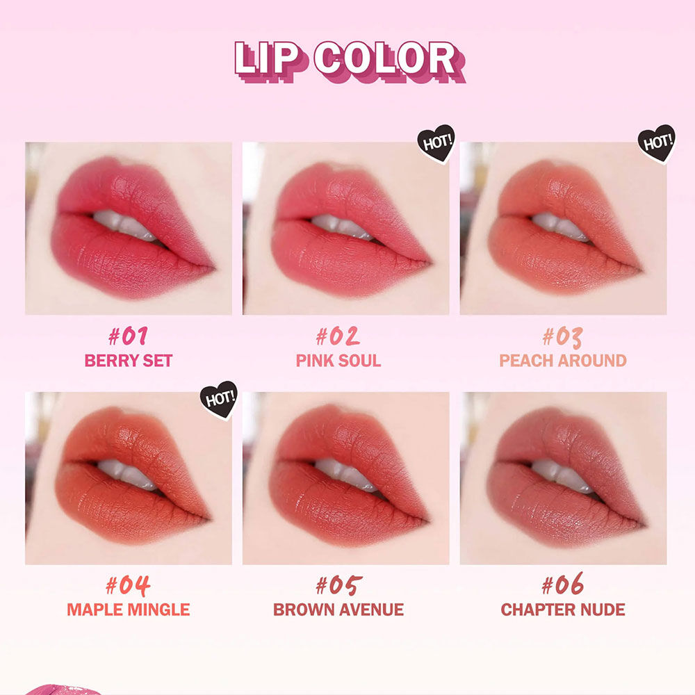 ลิป BNB Berry Makes Comfort Lip Matte 3g