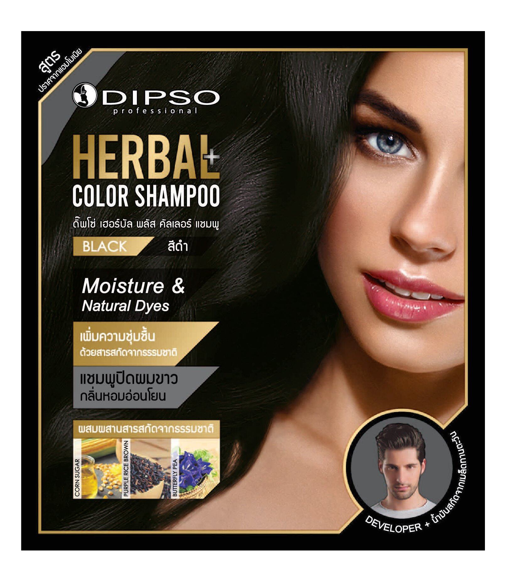 Dipso Herbal Plus Color Shampoo