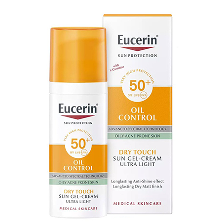 Eucerin Sun Protection Dry Touch Acne Oil Control SPF50+ PA+++ 50ml.