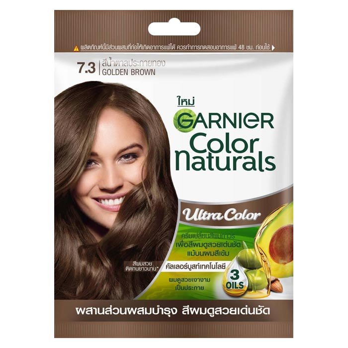 (โปรเดือน9/67)Garnier Color Naturals การ์นิเย่ คัลเลอร์ แนทเชอรัลส์ ครีมเปลี่ยนสีผม 1 ซอง 30 มล.