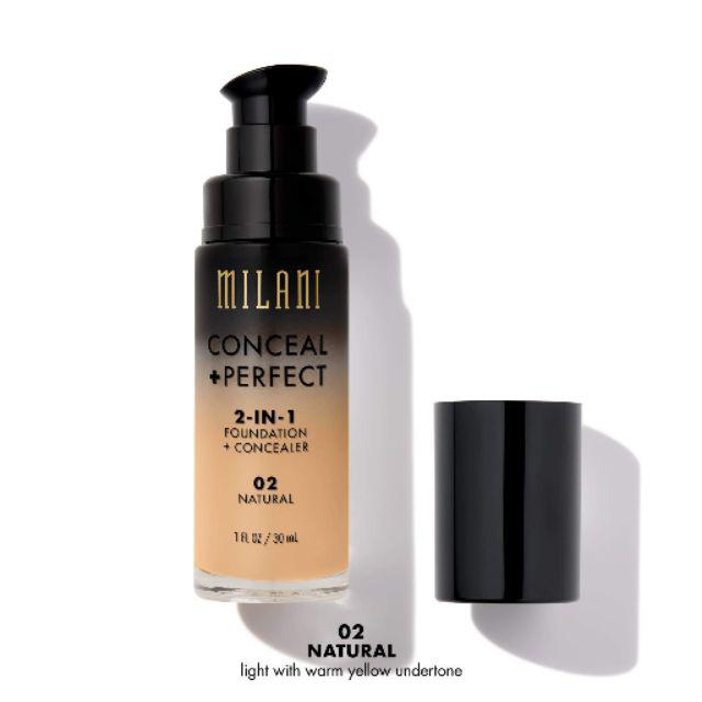 Milani CONCEAL + PERFECT 2-IN-1 FOUNDATION