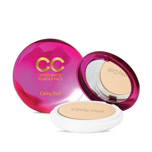 CATHY DOLL Speed White CC Powder Pact SPF40 PA+++