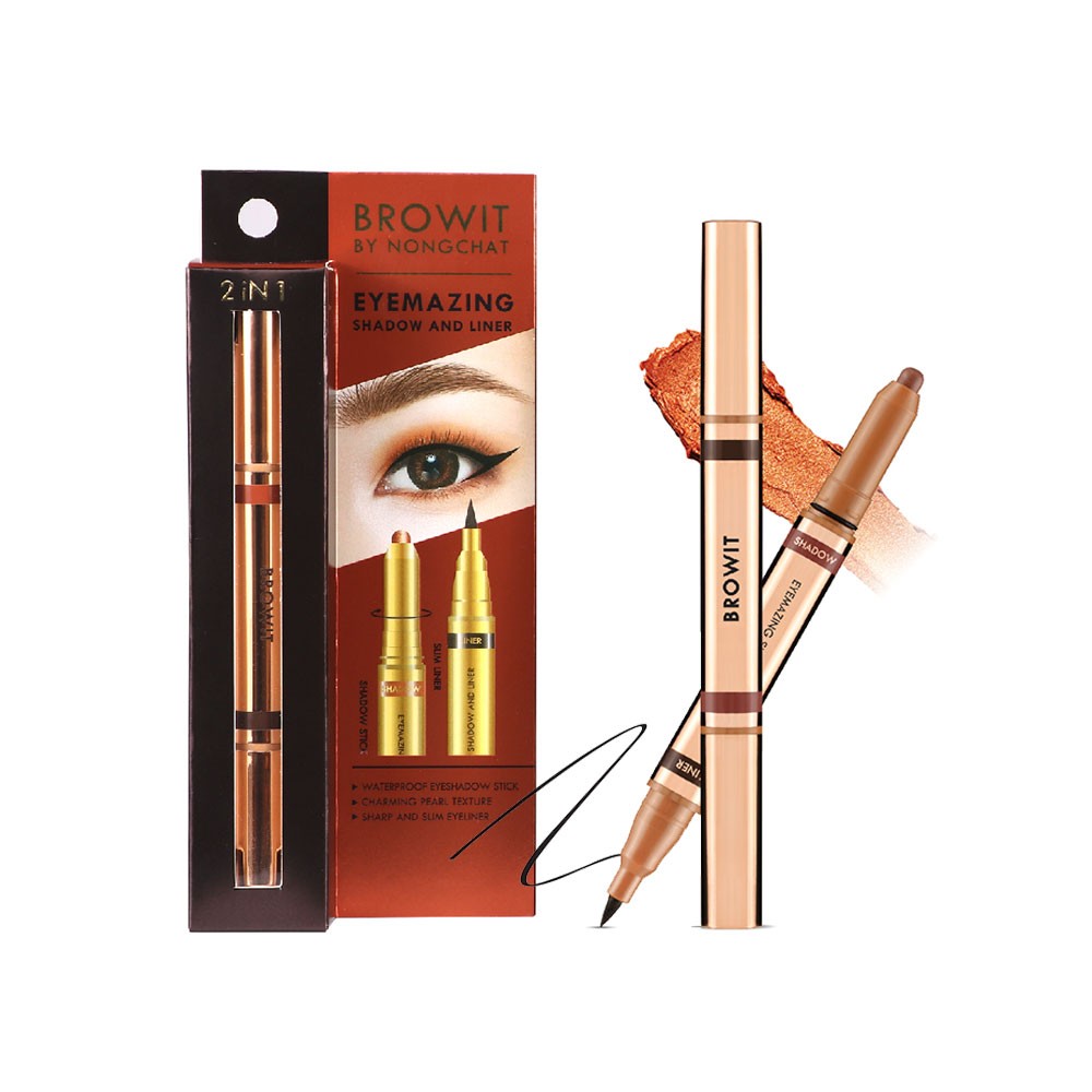 BROWIT BY NONGCHAT Eyemazing Shadow and Liner