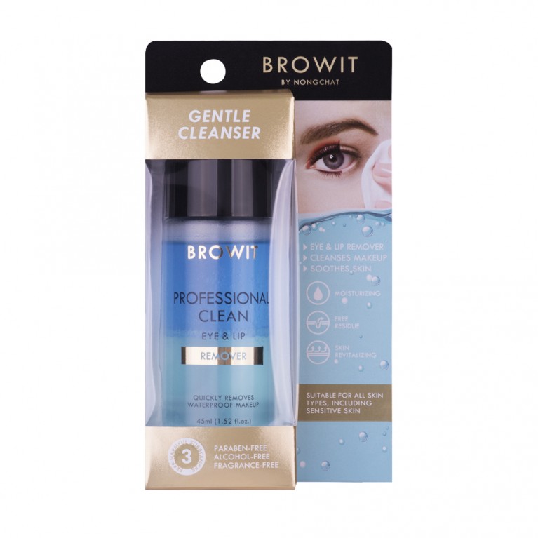 Browit Professional Clean Eye & Lip Remover 45ml.