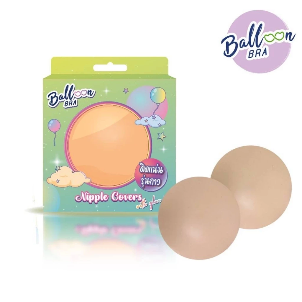 Balloon Bra Nipple Cover With Glue