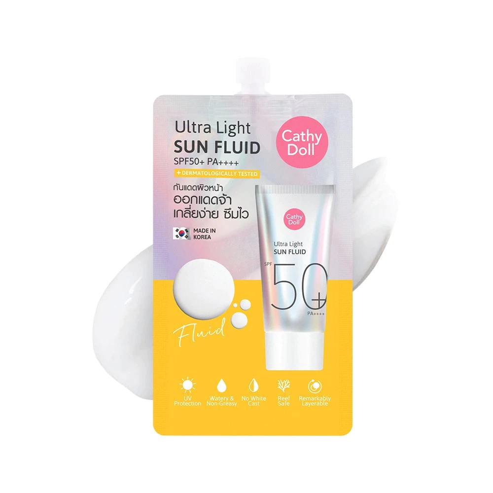 Cathy Doll Ultra Light Sun Fluid SPF50/PA++++