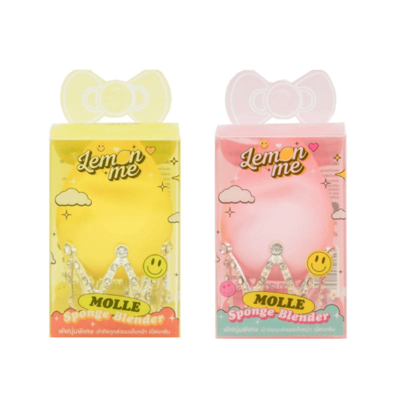 Lemon me พัพไข่มงกุฏMolle 12g.