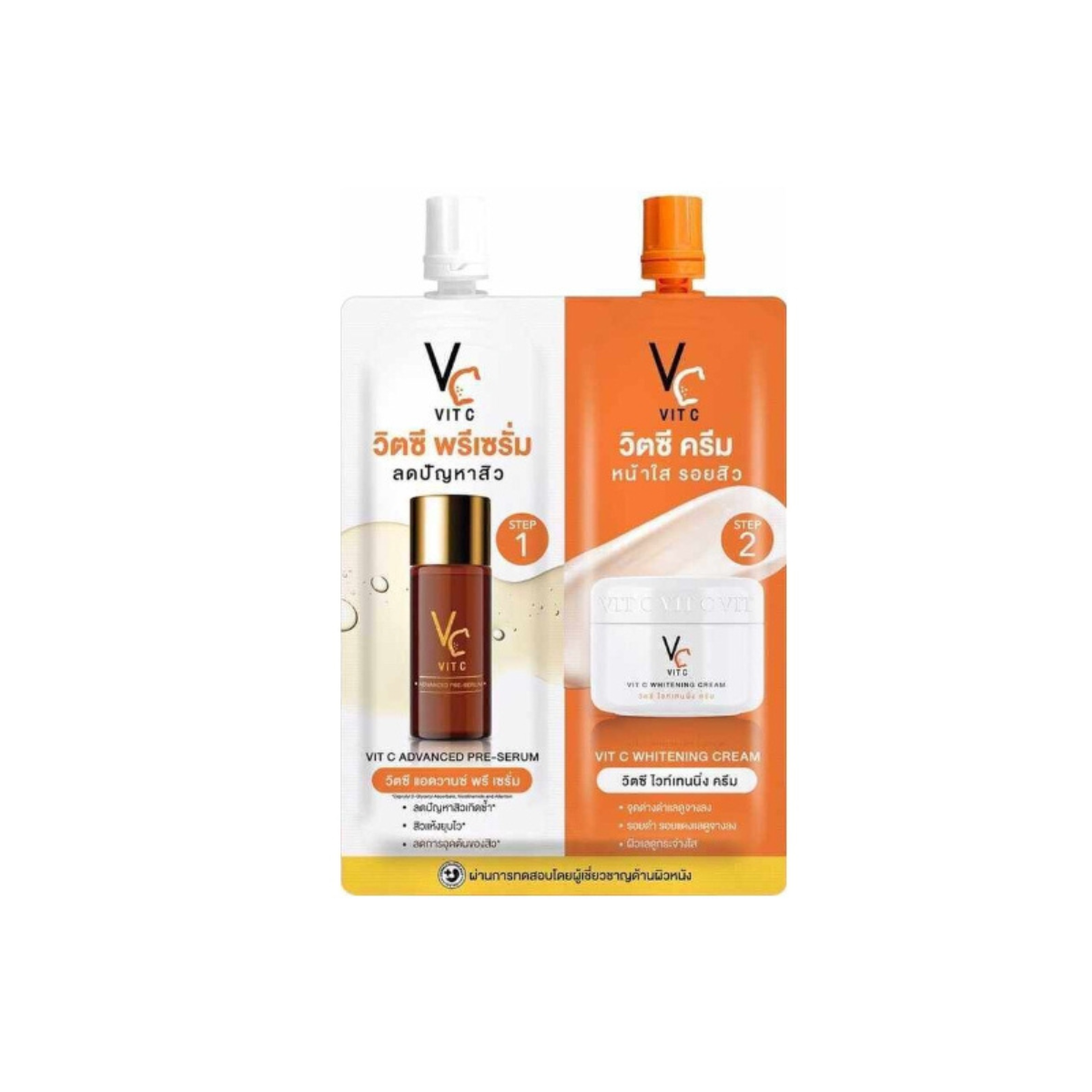 Ratcha VIC C serum 4g.+ cream 4g.