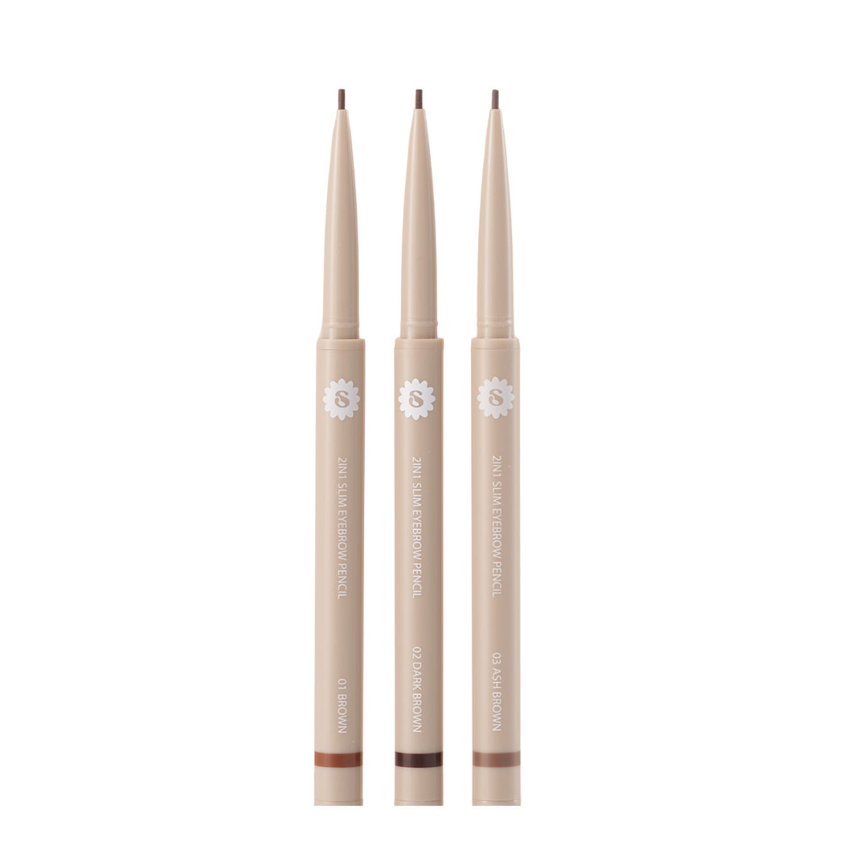 SUPERMOM  2 IN 1 SLIM EYEBROW PENCIL 1.0 MM