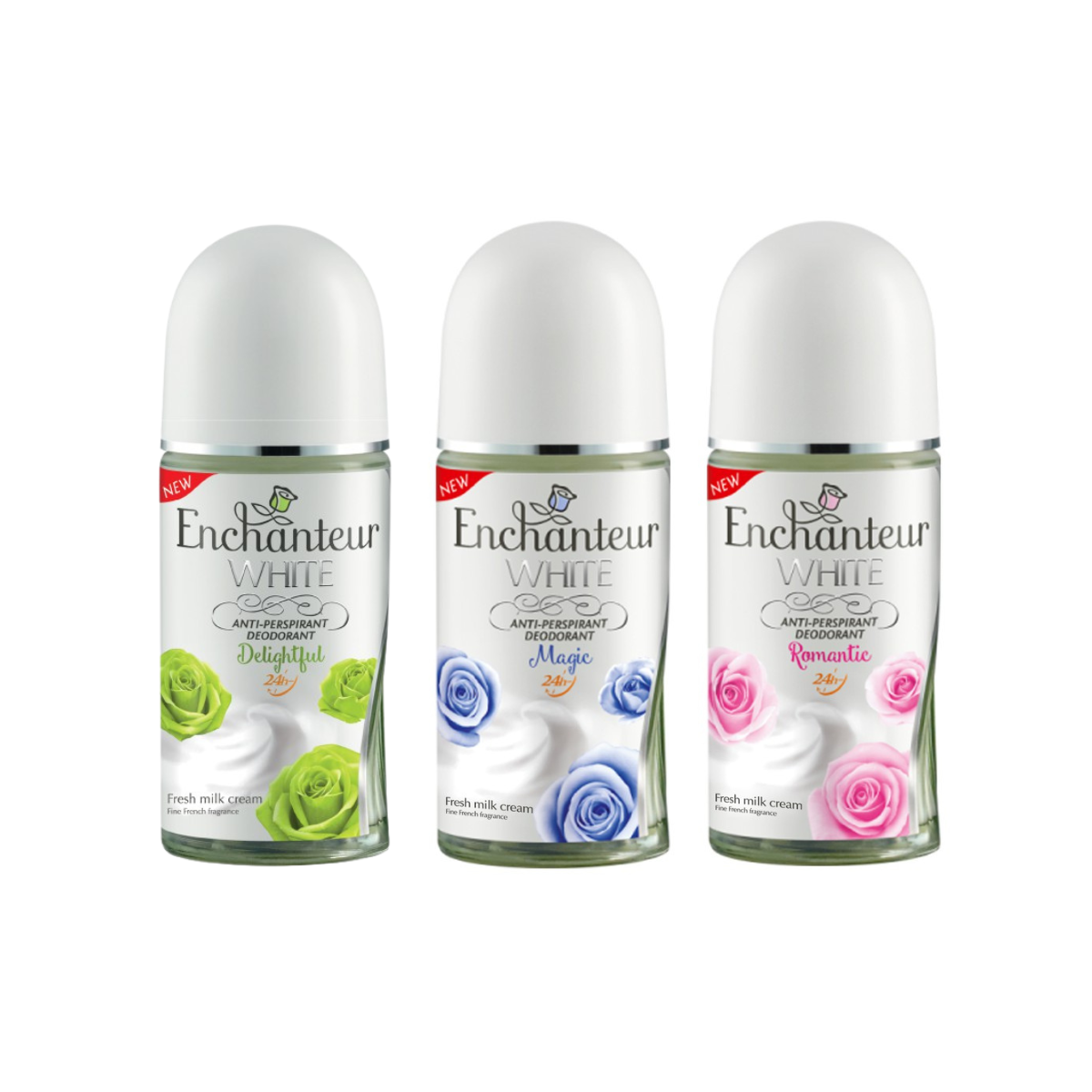 Enchanteur Whitening Roll On 50ml.