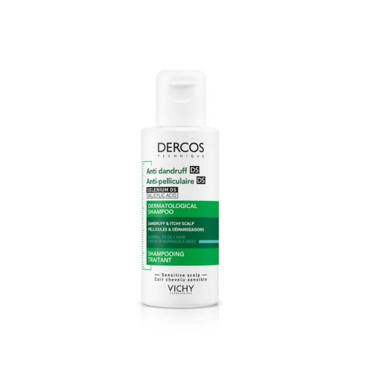 VICHY DERCOS Anti Dandruff Shampoo 75ml.