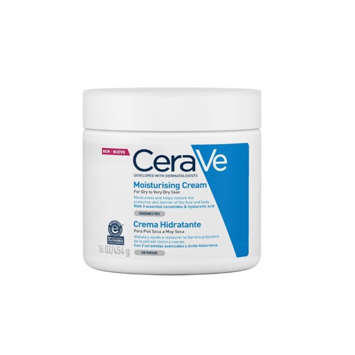 CeraVe Moisturising Cream 454g. (กระปุก)