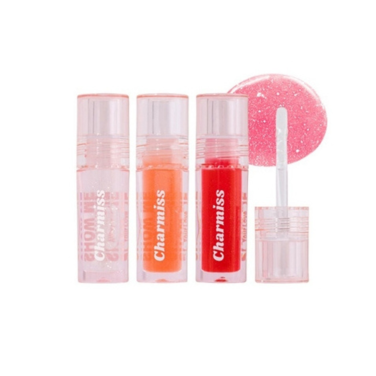 (โปรเดือน9/67)Charmiss Show Me Your Love Glitter Lip Gloss