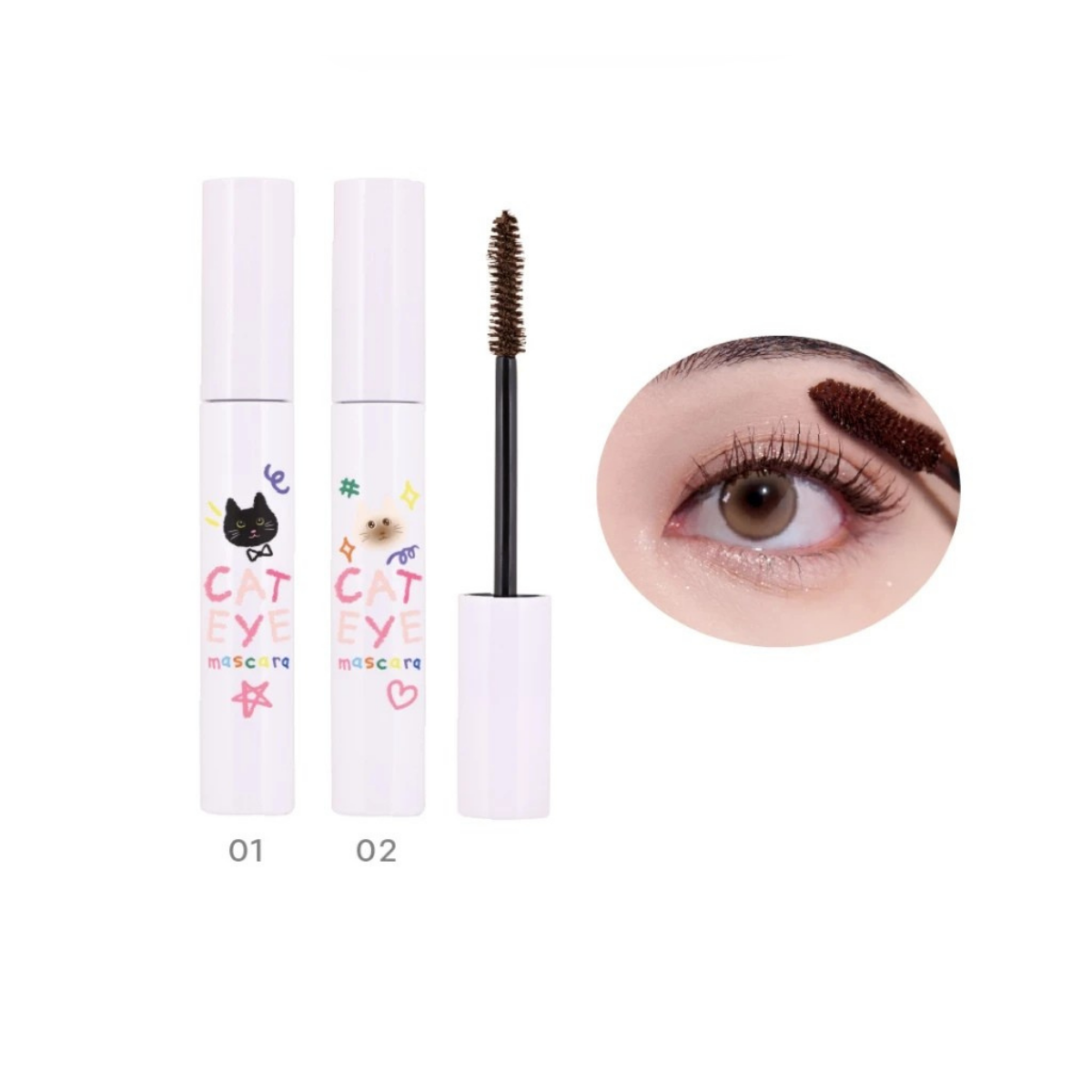 (โปรปลายฝน ต้นหนาว)MEILINDA Cat Eye Mascara  11g. MC6026 (มาสคาร่าปัดขนตา)