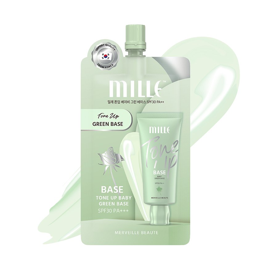 Mille TONE UP BABY GREEN BASE SPF30 PA++ 6g.