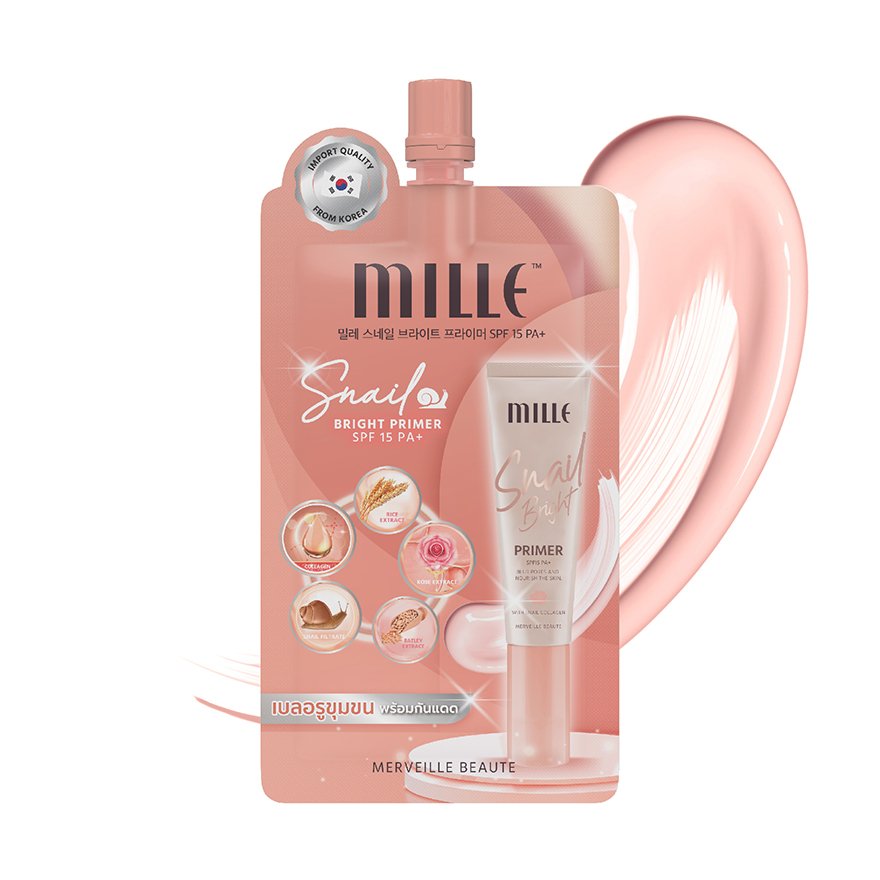 Mille Snail Bright Primer SPF 15/ PA+ 6g.