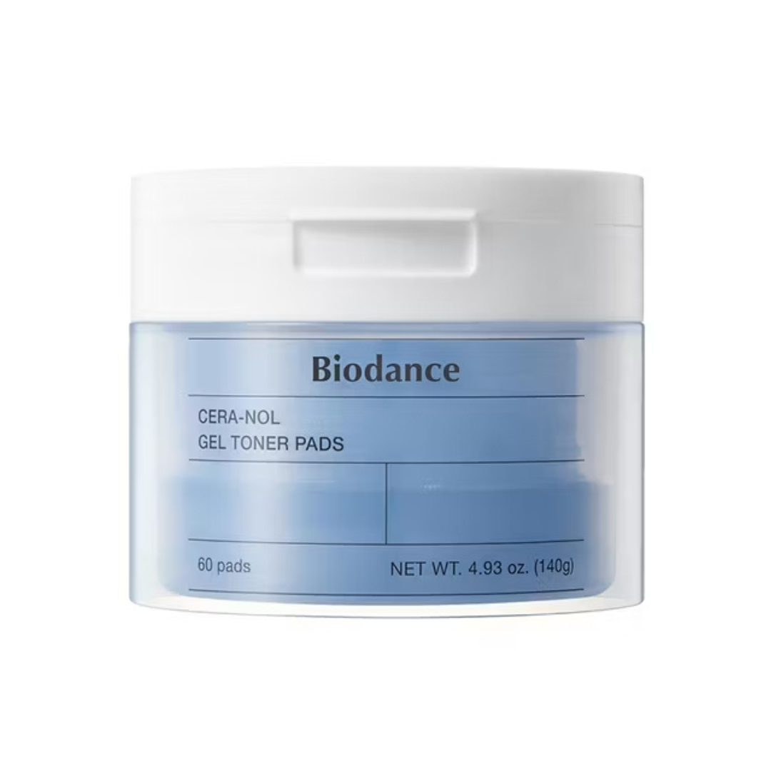 (โปรลดใหญ่ ส่งท้ายปี)Biodance Cera Nol Gel Toner Pads 140 กรัม (60 แผ่น)