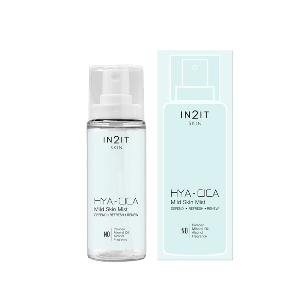 IN2IT HYA-CICA Mild Skin Mist Spray 50ml. MSF