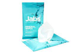 Jabs Mineral Wipes 10 แผ่น แพ็กคู่ (1แถม1)