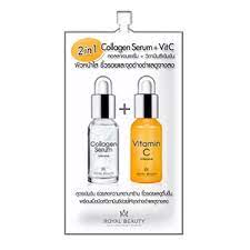 Royal Beauty Collagen Serum + Vitamin C 8g. (แบบซอง)